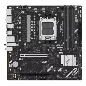 ASUS PRIME B850M-A WIFI AMD B850 lizdas AM5 mikro ATX