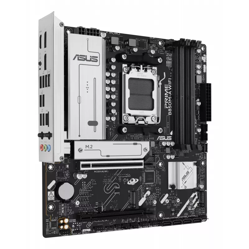 ASUS PRIME B850M-A WIFI AMD B850 lizdas AM5 mikro ATX