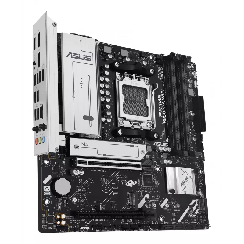 ASUS PRIME B850M-A WIFI AMD B850 lizdas AM5 mikro ATX