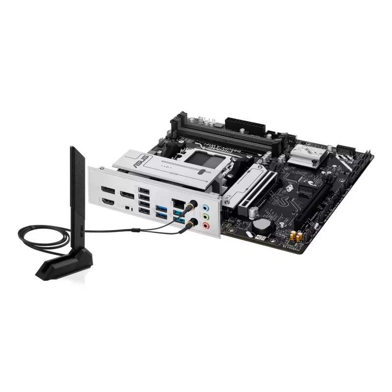 ASUS PRIME B850M-A WIFI AMD B850 lizdas AM5 mikro ATX