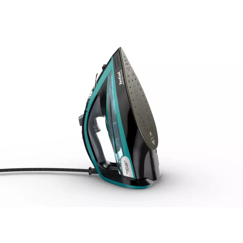 Tefal Ultimate Pure FV9844 Sausas ir garinis lygintuvas Durilium Autoclean padas 3200 W Juoda, Mėlyna