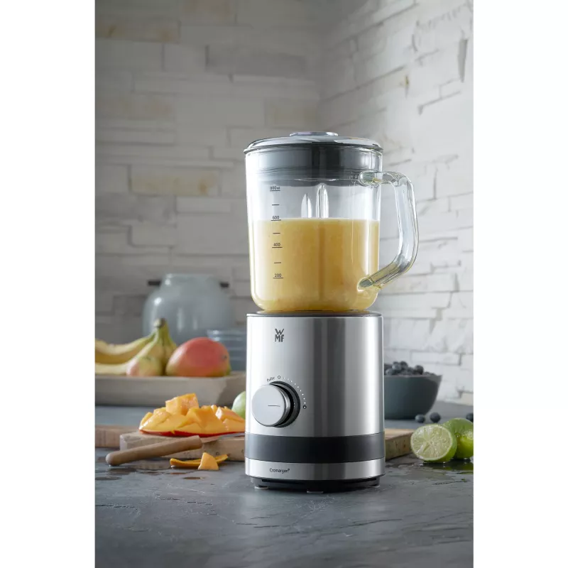 WMF KITCHENminis 0416490011 0.8 L Stalinis trintuvas 400 W Juoda, Nerūdijantis plienas, Skaidrus