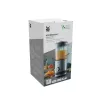 WMF KITCHENminis 0416490011 0.8 L Stalinis trintuvas 400 W Juoda, Nerūdijantis plienas, Skaidrus