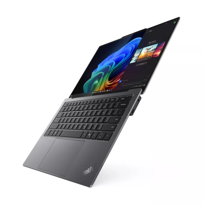 Lenovo ThinkPad X9-14 Gen 1 Copilot+ PC Intel Core Ultra 7 258V nešiojamas kompiuteris 35,6 cm (14 colių) WUXGA 32 GB LPDDR5x-SDRAM 1 TB SSD Wi-Fi 7 (802.11be) Windows 11 Pro vokiška pilka