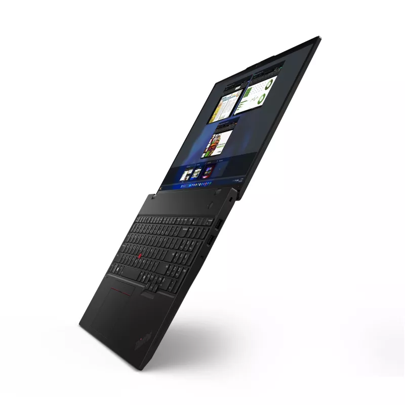 Lenovo ThinkPad L16 Gen 1 (Intel) Intel Core Ultra 7 155U nešiojamasis kompiuteris 40,6 cm (16 colių) WUXGA 16 GB DDR5-SDRAM 512 GB SSD Wi-Fi 6E (802.11ax) Windows 11 Pro vokiška juoda