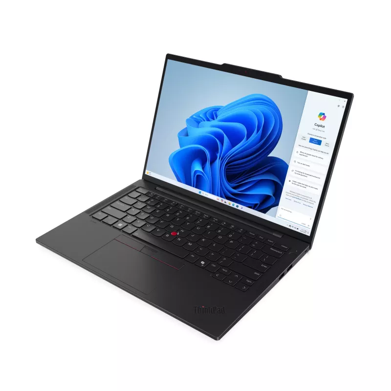 Lenovo ThinkPad T14s Gen 5 Intel Core Ultra 7 155U nešiojamasis kompiuteris 35,6 cm (14 colių) WUXGA 16 GB LPDDR5x-SDRAM 512 GB SSD Wi-Fi 6E (802.11ax) Windows 11 Pro juoda