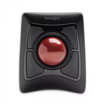 Kensington Expert pelė belaidis rutulinis pelės įrenginys, abiem rankoms tinkamas, optinis, RF belaidis + Bluetooth, 400 DPI, juodas