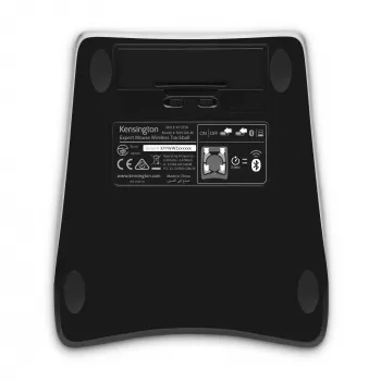 Kensington Expert pelė belaidis rutulinis pelės įrenginys, abiem rankoms tinkamas, optinis, RF belaidis + Bluetooth, 400 DPI, juodas