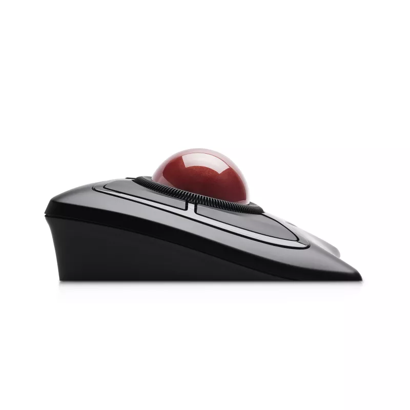 Kensington Expert pelė belaidis rutulinis pelės įrenginys, abiem rankoms tinkamas, optinis, RF belaidis + Bluetooth, 400 DPI, juodas