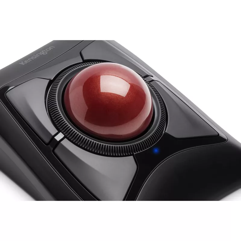 Kensington Expert pelė belaidis rutulinis pelės įrenginys, abiem rankoms tinkamas, optinis, RF belaidis + Bluetooth, 400 DPI, juodas