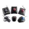 Kensington Expert pelė belaidis rutulinis pelės įrenginys, abiem rankoms tinkamas, optinis, RF belaidis + Bluetooth, 400 DPI, juodas