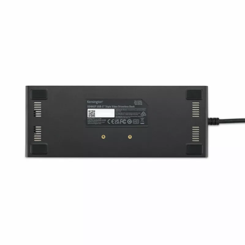 Kensington SD4842P EQ USB-C 10Gbps Triple Video Driverless Docking Station su 100W Power Delivery