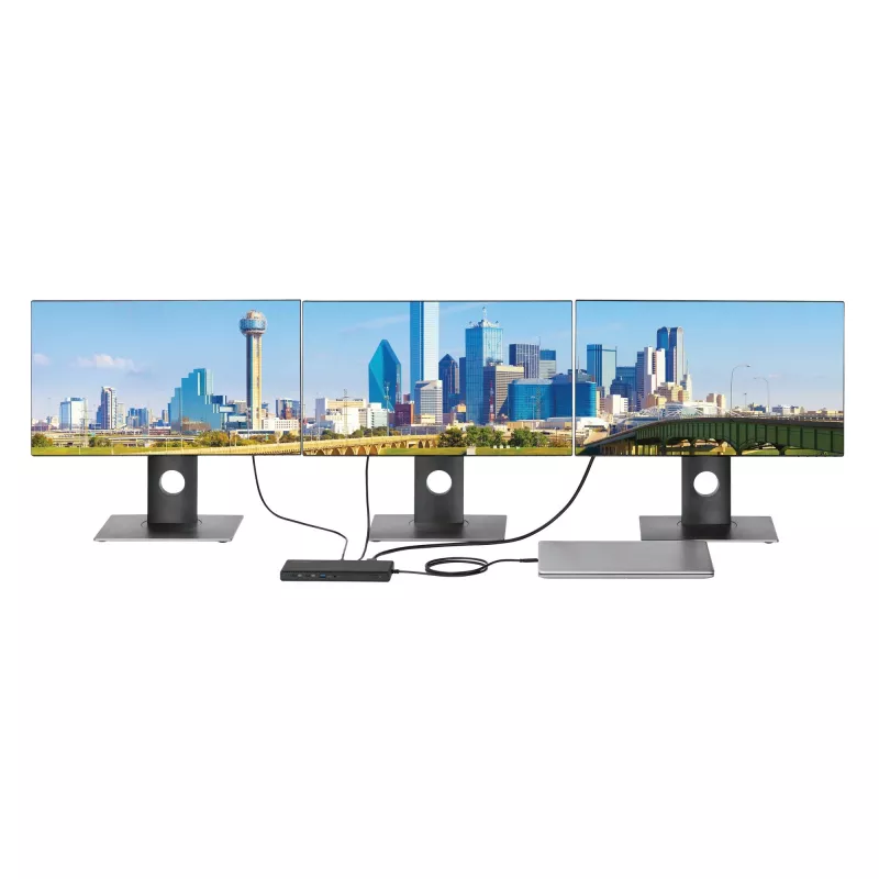 Kensington SD4842P EQ USB-C 10Gbps Triple Video Driverless Docking Station su 100W Power Delivery