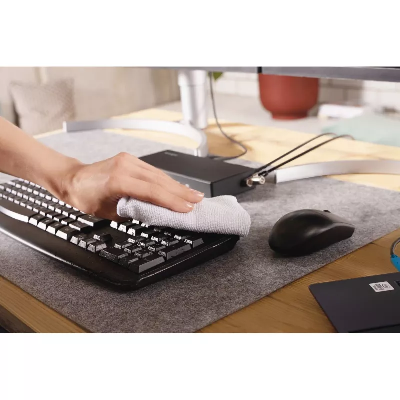 Kensington Pro Fit laidinė plaunama pelė, abiem rankoms tinkama, optinė, USB, 1600 DPI, juoda