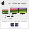 Kensington SD5760T Thunderbolt 4 Dual 4K dokų stotis su 96 W galios tiekimu