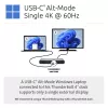 Kensington SD5760T Thunderbolt 4 Dual 4K dokų stotis su 96 W galios tiekimu