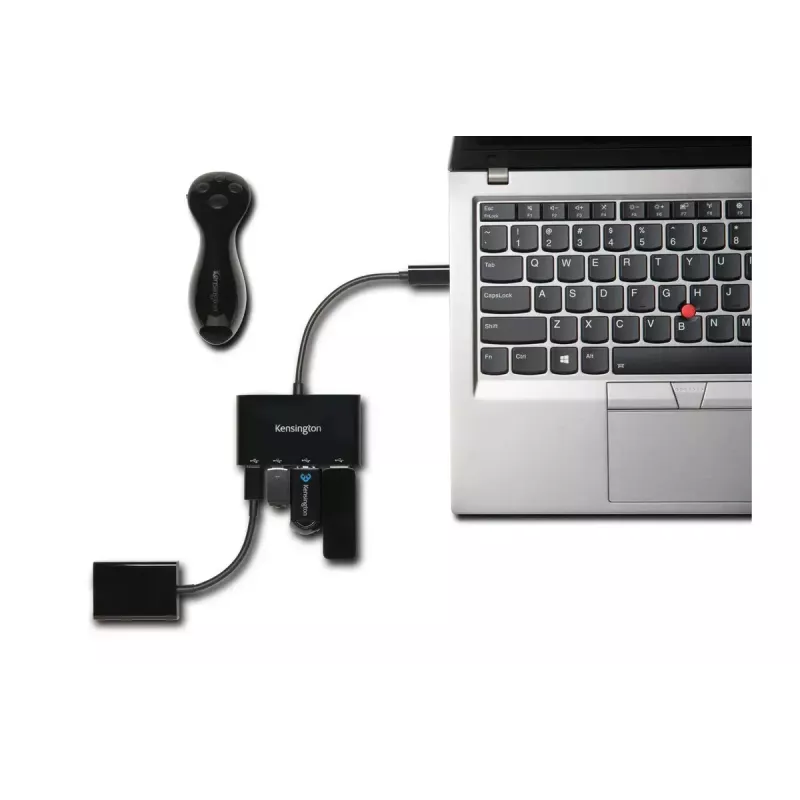 Kensington CH1000 USB-C 4 prievadų šakotuvas