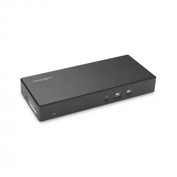 Kensington SD4781P EQ USB-C & USB-A Dual 4K Dockavimo stotelė, laidinė, USB 3.2 Gen 2 (3.1 Gen 2) Type-C, 100 W, 3,5 mm, 10,100,1000 Mbit/s, juoda