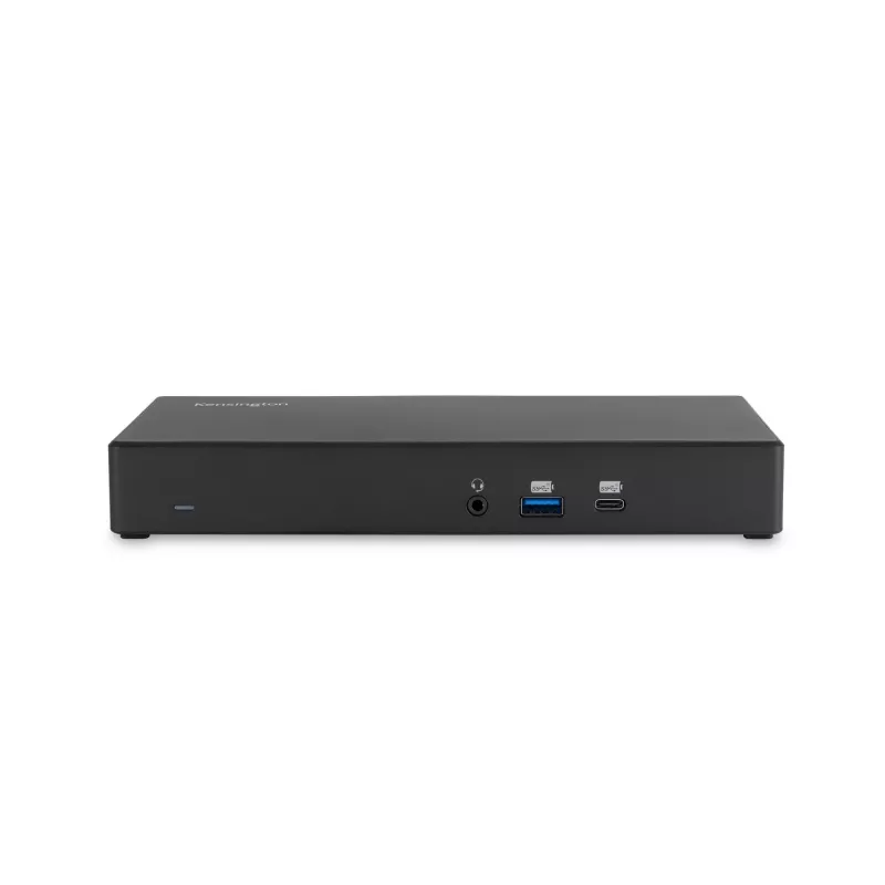 Kensington SD4781P EQ USB-C & USB-A Dual 4K Dockavimo stotelė, laidinė, USB 3.2 Gen 2 (3.1 Gen 2) Type-C, 100 W, 3,5 mm, 10,100,1000 Mbit/s, juoda