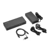 Kensington SD4781P EQ USB-C & USB-A Dual 4K Dockavimo stotelė, laidinė, USB 3.2 Gen 2 (3.1 Gen 2) Type-C, 100 W, 3,5 mm, 10,100,1000 Mbit/s, juoda