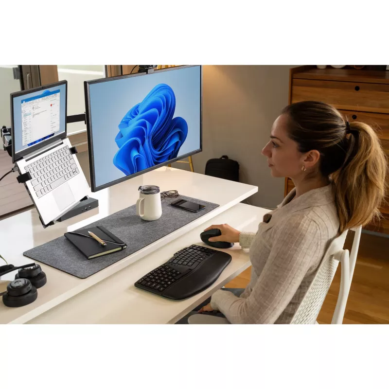 Kensington SD4781P EQ USB-C & USB-A Dual 4K Dockavimo stotelė, laidinė, USB 3.2 Gen 2 (3.1 Gen 2) Type-C, 100 W, 3,5 mm, 10,100,1000 Mbit/s, juoda