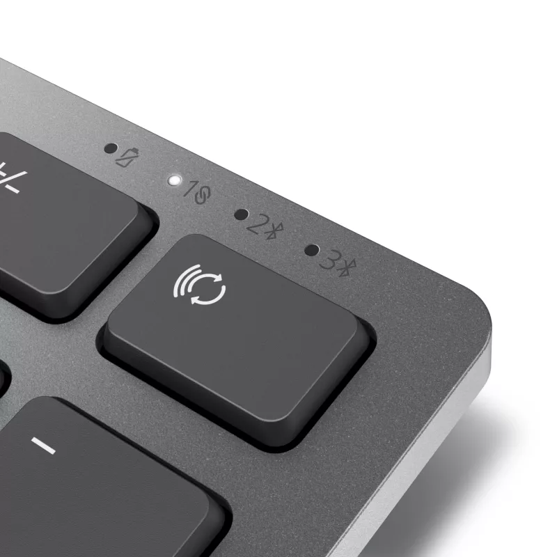 Klaviatūra DELL KB700 Office Bluetooth QWERTZ vokiška pilka