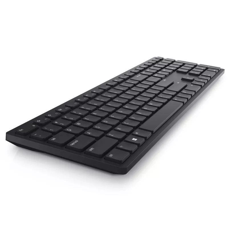 DELL Pro klaviatūra - KB500 - vokiška (QWERTZ), pilno dydžio (100%), belaidė, RF belaidis ryšys, QWERTZ, juoda