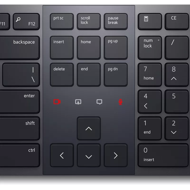 DELL Pro Premium Collaboration klaviatūra - KB900 - vokiška (QWERTZ)