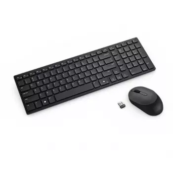 Klaviatūra ir pelė DELL KM555 Universal RF Wireless + Bluetooth QWERTZ vokiška juoda