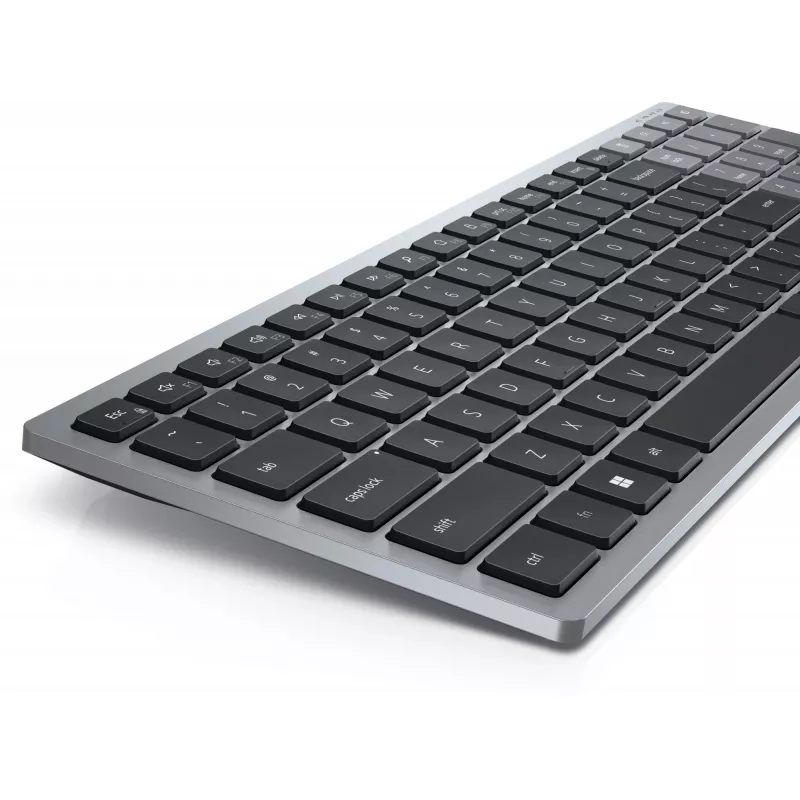 DELL KB740 klaviatūra Office RF Wireless Bluetooth QWERTZ German Pilka Juoda