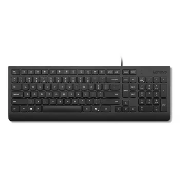 „Lenovo 4Y41R64647“ klaviatūra namams / biurui USB vokiška juoda