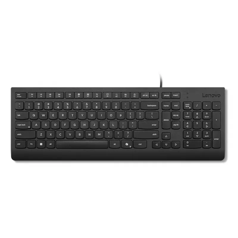 „Lenovo 4Y41R64647“ klaviatūra namams / biurui USB vokiška juoda