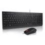 Lenovo 4X31R64414 klaviatūra Su pele Universali USB Vokiška Juoda