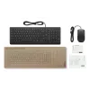 Lenovo 4X31R64414 klaviatūra Su pele Universali USB Vokiška Juoda