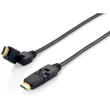 Equip Swivel HDMI 2.0 laidas, 1 m, pasukama jungtis