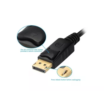 Adapter DisplayPort į VGA HDMI DVI Equip 133441