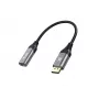 Equip DisplayPort 1.2 į HDMI adapteris, 4K/60 Hz, 0,15 m, DisplayPort, HDMI, kištukas, lizdas, tiesus