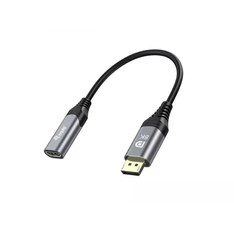 Equip DisplayPort 1.4 į HDMI adapteris 8K 60Hz 0,15m