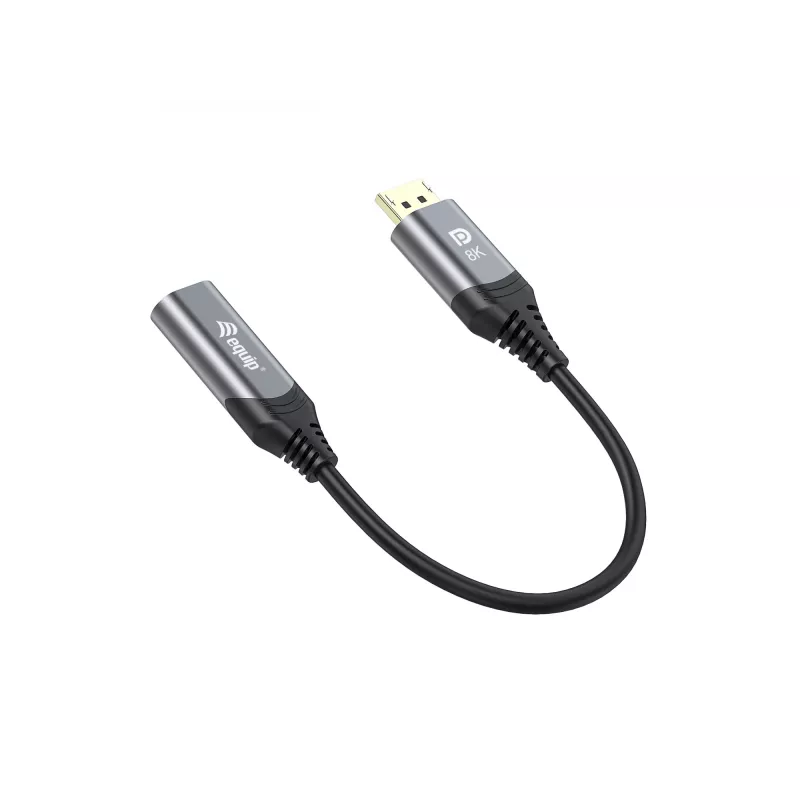 Equip DisplayPort 1.4 į HDMI adapteris 8K 60Hz 0,15m