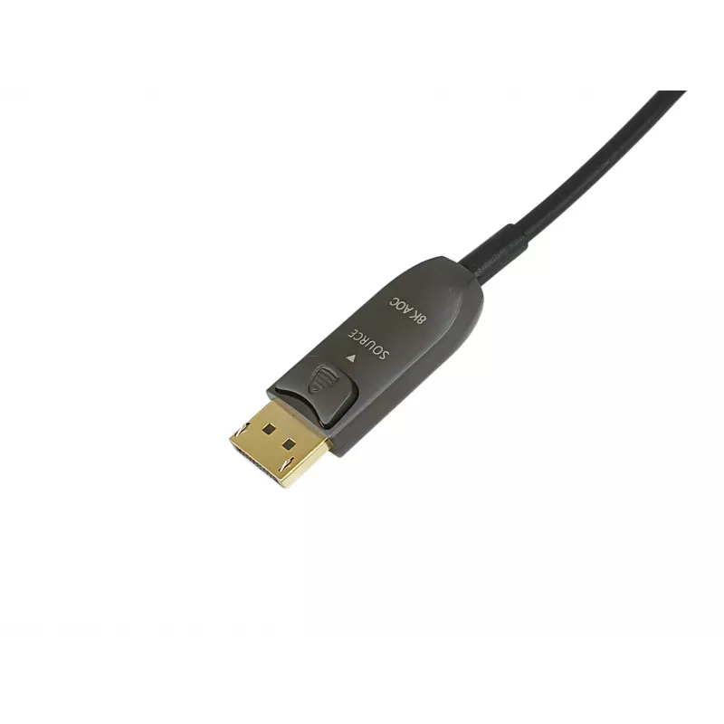 Equip DisplayPort 1.4 aktyvus optinis kabelis, 50 m, 8K/60 Hz, 50 m, DisplayPort, DisplayPort, vyriškas, vyriškas, 7680 x 4320 pikselių