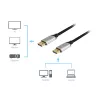 “Equip” DisplayPort 1.4 Premium kabelis, 10 m, 8K/60Hz, 10 m, DisplayPort, DisplayPort, Kištukas, Kištukas, 7680 x 4320 pikseliai