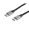 Equip DisplayPort 2.1 aukščiausios kokybės laidas, 2,0 m, 16K/60 Hz, 54 Gb/s