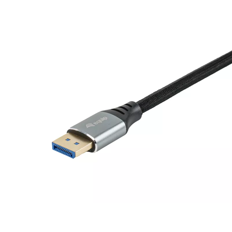 Equip DisplayPort 2.1 aukščiausios kokybės laidas, 2,0 m, 16K/60 Hz, 54 Gb/s