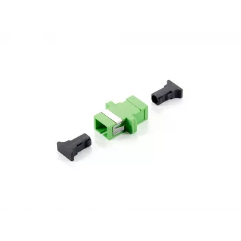 Equip SC APC mova, vienmodė simpleksinė, SC/APC, žalia, vienmodė, 34,7 mm, 9,4 mm, 33 mm