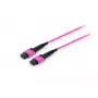 Equip 25555317 InfiniBand/šviesolaidinis kabelis 3 m MTP violetinė