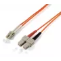 “Equip” LC/SC 62,5/125 µm 1,0 m InfiniBand / šviesolaidinis kabelis 1 m SC oranžinis
