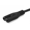 Equip 112161 Juoda 3 m Power plug type C C7 coupler