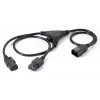 Maitinimo Y-kabelis Equip 112210 1,6 m C14 į 2x C13