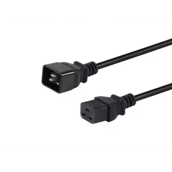 Equip 112131 maitinimo laidas juodas 3 m IEC C20 IEC C19
