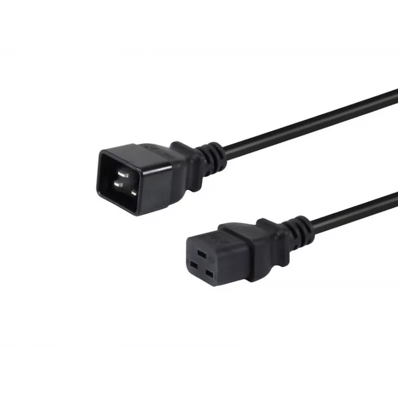 Equip 112131 maitinimo laidas juodas 3 m IEC C20 IEC C19